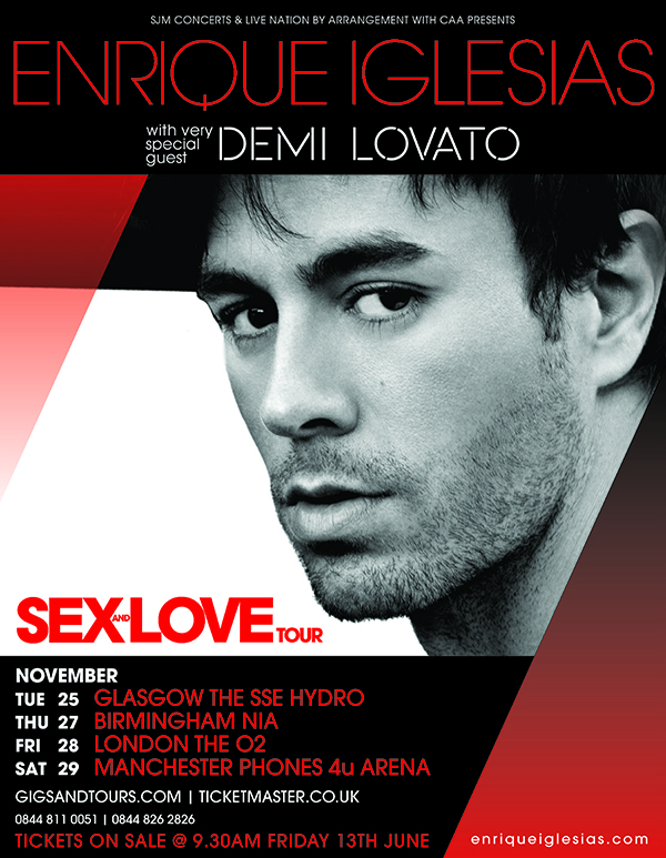 Sex & Love UK Tour