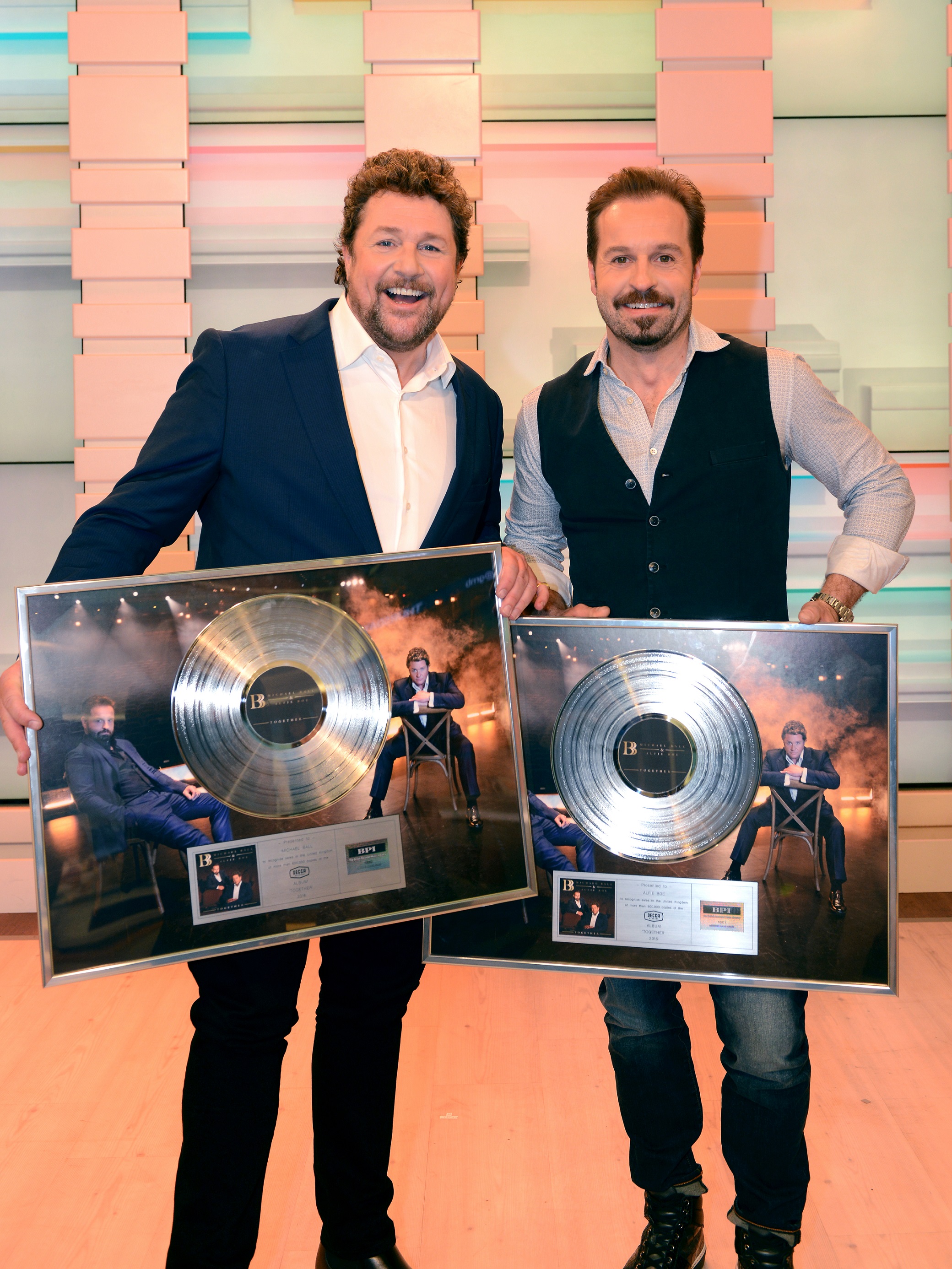 Michael Ball and Alfie Boe - credit Dominic Nicholls